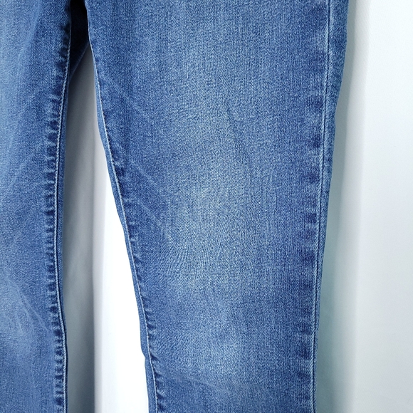 MADEWELL Women's 9" Mid  Rise Skinny Crop Button Fly Jeans Size 25 - Picture 10 of 16